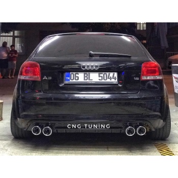 audi a3 Difüzör a3 Tampon eki Piano Black