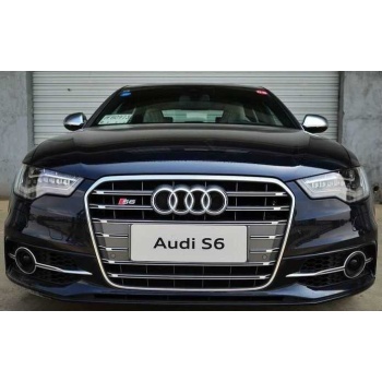 Audi A6 S6 Ön Panjur Izgara 2012 / 2015 Krom Gri İTHAL