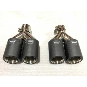 AKRAPOVIC EGZOZ DUAL  89 mm