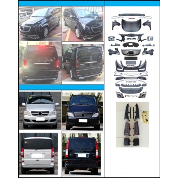 W639 VİTO 2006-2014 İÇİN 2014+ W447 FACELIFT BODY KIT