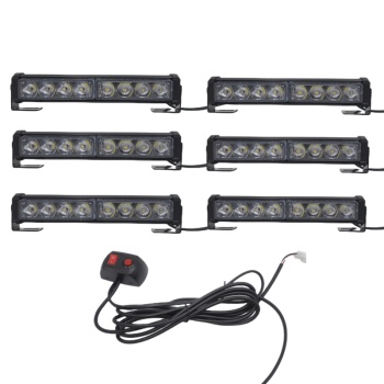 6lı 48 led çakar lamba sarı-sarı 12-30V / LAPA545-2