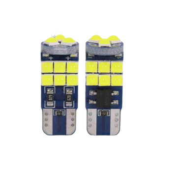 Dekoratif led ampul T10-18SMD 3030CANBUS 12V çift beyaz/ LAAM867