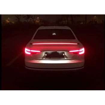 A4 2016-2019 IÇIN UYUMLU LED SPOILER PIANO BLACK (PARLAK SIYAH)