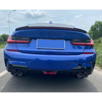 3 SERISI 2019+  G20 LED SPOILER (PIANO BLACK)