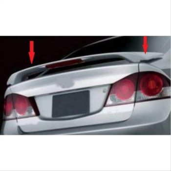 CIVIC FD6 2006-2012 IÇIN UYUMLU ISIKLI SPOILER (BOYASIZ)