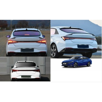 ELANTRA 2021+ YÜKSEK SPOILER   - PIANO BLACK (PARLAK SIYAH)