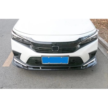 CIVIC FE1 2022 IÇIN UYUMLU  PIANO BLACK ON LIP (PARLAK SIYAH-3 PARÇA)