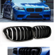 Bmw F10 M5 ön Böbrek Panjur Piano Black Çift Tırnak İTHAL