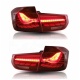 BMW F30 DRAGON LED STOP DINAMIK ANIMASYONLU - KIRMIZI