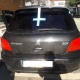 peugeot 307 Spoyler (boyalı) Fiber