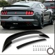 MUSTANG IÇIN UYUMLU 2015-2020 GT SPOILER PIANO BLACK  (4 PARÇA)