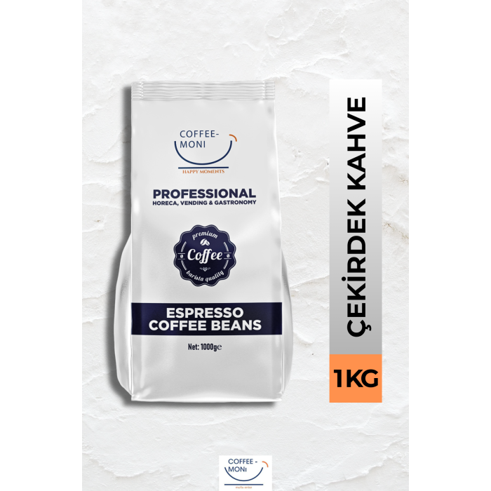 Coffee Moni Professional Espresso Premium Çekirdek Kahve 1 Kg