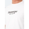 Slazenger VOITTO Erkek Kısa Kol T-Shirt Beyaz ST14TE111-000