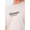 Slazenger VOITTO Erkek Kısa Kol T-Shirt Taş Gri ST14TE111-280