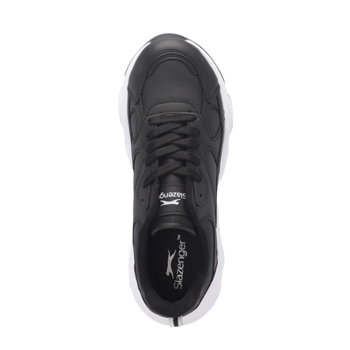 Slazenger ZUSA Kadın Sneaker Ayakkabı Siyah / Beyaz SA24RK020-510