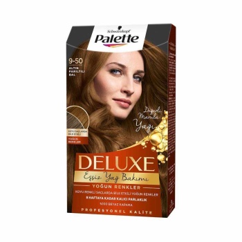 Palette Deluxe Yoğun Renkler 9-50 Altın Pırıltılı Bal