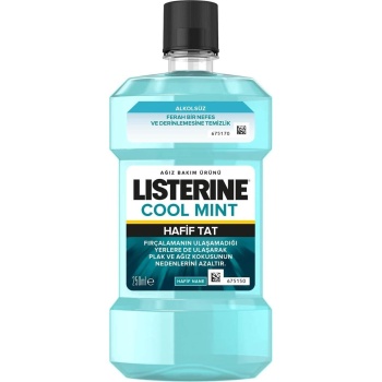 Listerine Cool Mint Hafif Tat 250 ml Gargara