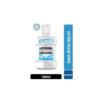 Listerine 1000 Ml Advanced White Hafif Tat