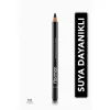 Flormar Mat Bitişli Suya Dayanıklı Göz Kalemi (SİYAH) - Waterproof Eyeliner - 101 Black Ice