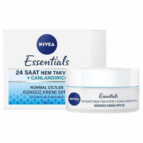 Nivea Essentials Canlandırıcı Gündüz Kremi Normal Ciltler için 50 Ml