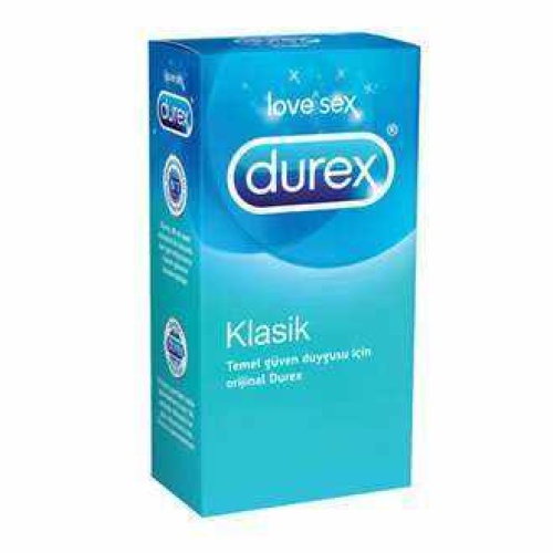 Durex Klasik Prezervatif 12 Adet