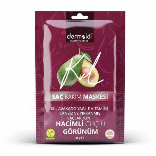 Dermokil Avokado ve E Vitamini Saç Bakım Maskesi 35 ml