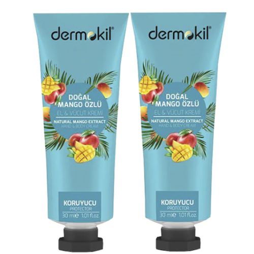 Dermokil El ve Yüz Kremi Mango Özlü 75ml x2