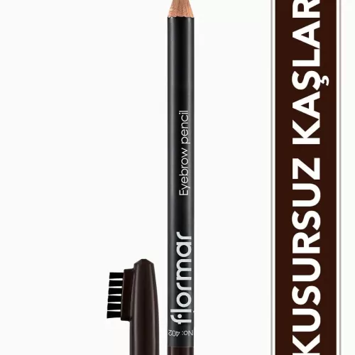 Flormar Eyebrow Pencil Sedefli Kahverengi Kaş Kalemi 402