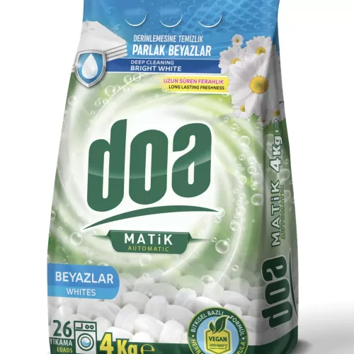 Doa Matik Toz Deterjan Beyazlar 4 kg