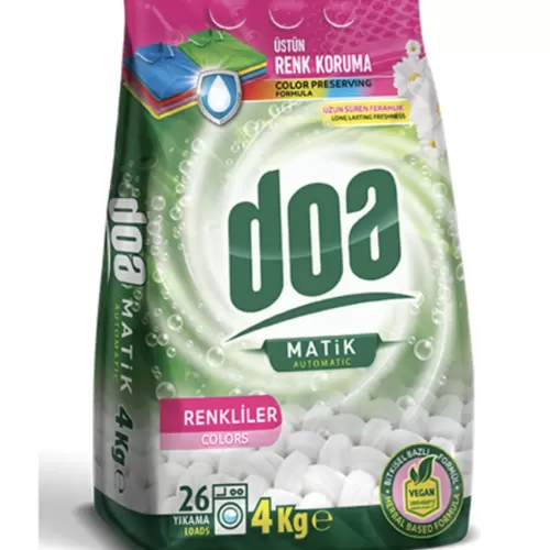 Doa Matik Toz Deterjan Renkliler 4kg