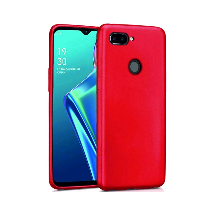 Oppo A12 Kılıf Kamera Korumalı Silikon Rubber Arka Kapak