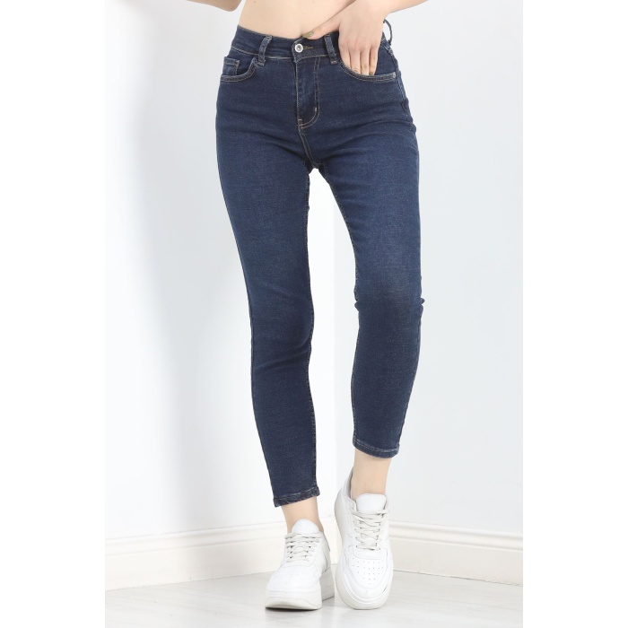 Mom Boyfriend Jeans Tintkahve