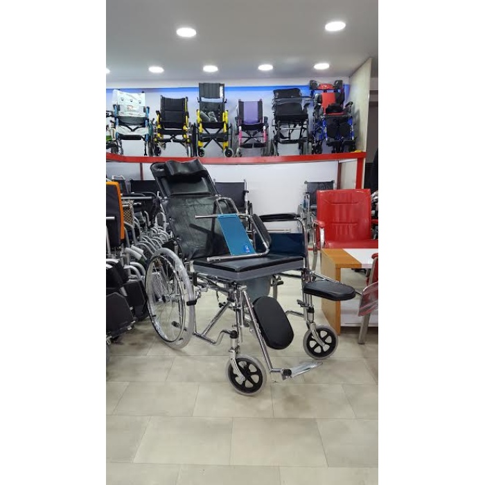 Comfort Plus DY2609 Özellikli Tekerlekli Duş Tuvalet Sandalye