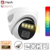 J-TECH 3040 5MP SONY LENS Gece Renkli Warm Light 1080P AHD Güvenlik Kamera