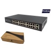 Ai Smart 2420GB POE24 24 Port 10/100/1000Mbps PoE Switch 2 Uplink - 24 Port PoE Switch 360W Watt