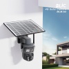 BLİC BLM-64 6MP 4K 4G Sim Kartlı Güneş Panel Dual Lens Solar 10800mAH Alarmlı Mikrofon 360 PTZ Güvenlik Kamera