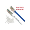 RJ45 RJ-5547 Cat6 Yeni Nesil Delikli Jack Konnektör 100 Adet