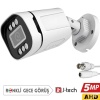 J-TECH 3060 5MP SONY LENS Gece Gündüz Renkli Warm Light 1080P AHD Güvenlik Kamera