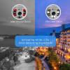 PTZ20V 1080P 4XZoom IR 270° Gece Renkli İki Yönlü Ses Mikrofonlu WiFi Kablosuz IP Kamera