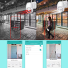 PTZ20V 1080P 4XZoom IR 270° Gece Renkli İki Yönlü Ses Mikrofonlu WiFi Kablosuz IP Kamera