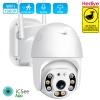 PTZ20V 1080P 4XZoom IR 270° Gece Renkli İki Yönlü Ses Mikrofonlu WiFi Kablosuz IP Kamera