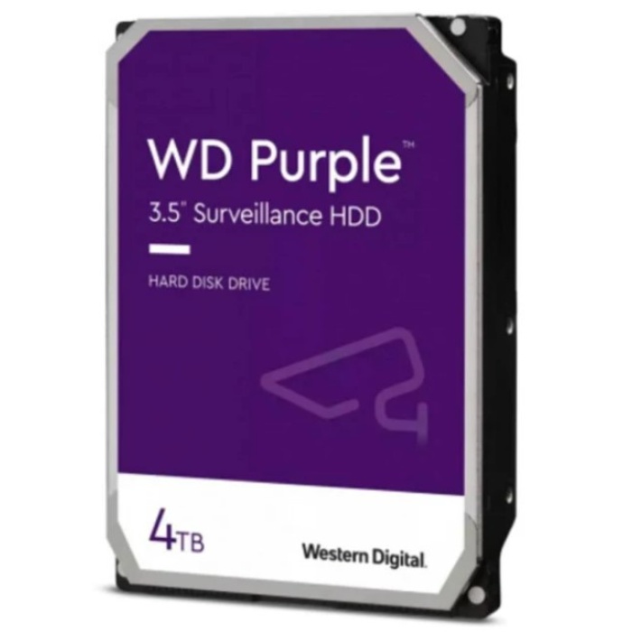 4TB 7/24 WD WD42PURZ 5400RPM 3.5 SATA 3 6Gbit/s 256MB Güvenlik Kamerası Diski