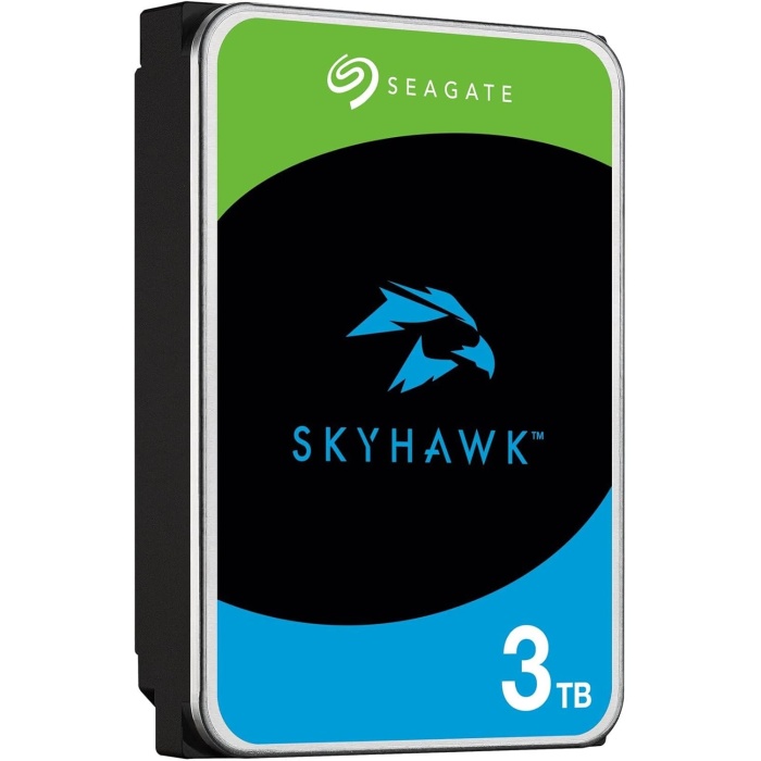 3TB 7/24 Seagate SKYHAWK 5900RPM 3.5 SATA 3 6Gbit/s 64MB Güvenlik Kamerası Diski ST3000VX010