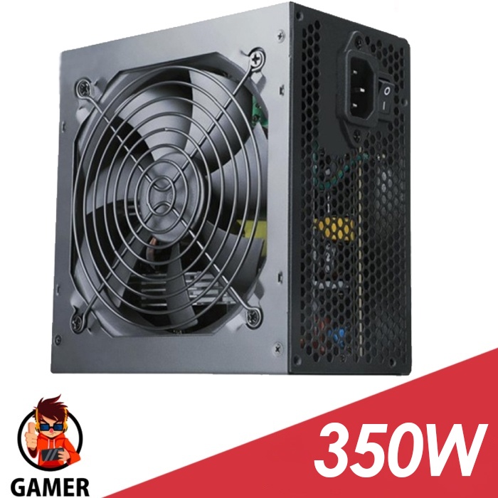 Concord C-878 350W Gaming PC Power Supply 12cm Geniş Fan Güç Kaynağı