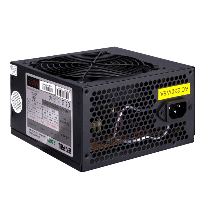 Eyfel EFS-2500 250W Power Supply 12CM Geniş Fan Güç Kaynağı