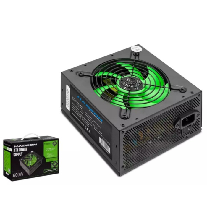 Hadron HD413 600W Gaming PC Power Supply 12cm Geniş Fan Güç Kaynağı