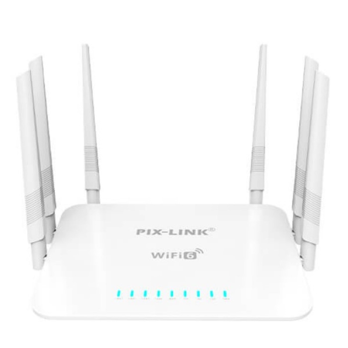 PX-Link LV-WR50Q 6 ANTEN Wi-Fi N Router 300 Mbps 2.4 GHz Repeater/ACCES POİNT