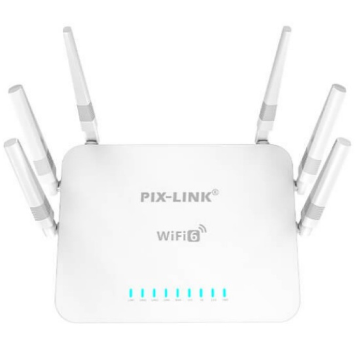 PX-Link LV-WR50Q 6 ANTEN Wi-Fi N Router 300 Mbps 2.4 GHz Repeater/ACCES POİNT