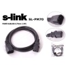 S-link  SL-PM70 1.5mt 0.75mm Power Ara Kablosu