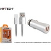 Hytech HY-X66 3.4A Hızlı Şarj Type-C Kablolu 2 USB